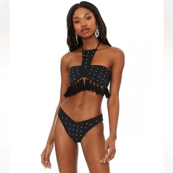 New! Beach Riot Quartz Top Vanessa Crystal Bottom 31428 - Picture 2 of 10